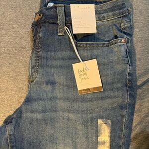 LC Lauren Conrad Skinny Mid-Rise Women Jeans Size 14.